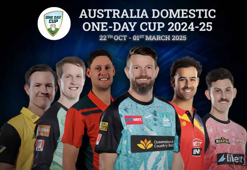 Australia one day cup live streaming sale